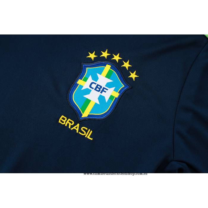 Chandal del Brasil 24-25 Manga Corta Azul - Pantalon Corto